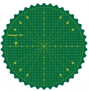 Omnigrid 360 14" Rotating Cutting Mat, Non-Slip Rotary Mat - Picture 1 of 6