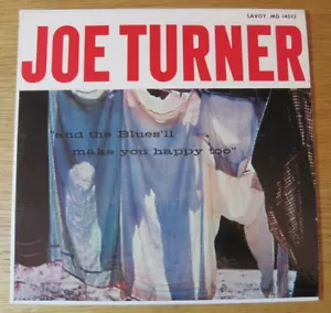 JOE TURNER "Make You Happy Too" orig dg SAVOY LP with "rvg" in top shape - Picture 1 of 4