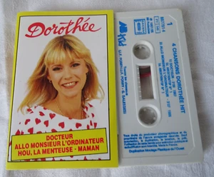 DOROTHÉE "Doctor, Hello Monsieur l'computer....", rare K7 audio AB Kid - Picture 1 of 4