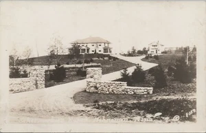 RPPC Schermerhorn Ranch Mahnomen Minnesota buildings c1920 photo postcard A89 - Picture 1 of 2