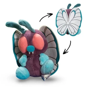 Pokemon Butterfree Plush Small Hand Size Detailed Pillow Manga Anime Video Game - Picture 1 of 4