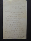 1849 William Ewart reformer Blue Plaque to Reverend George Armstrong letter