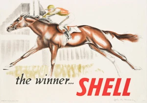Shell advertisement, titled "The Winner," - Picture 1 of 1
