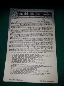 alte Liederkarte - Anton Günther - Lieder in erzgebirgischer Mundart - Nr. 54 - Bild 1 von 3