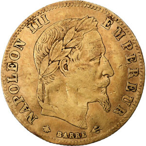 [#1048107] France, Napoléon III, 5 Francs, 1864, Paris, Or, TB+, KM:803.1
