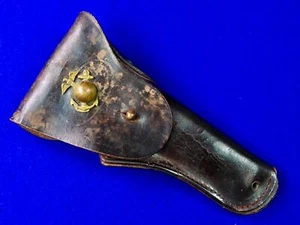 US WW2 USMC Marine Corps Colt 1911 Pistol Leather Holster - Picture 1 of 10