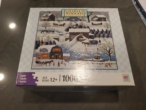Charles Wysocki Plumbelly's Playground 1000 New Puzzle Hasbro Milton Bradley - Picture 1 of 4