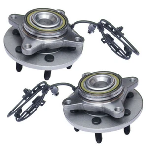 Pair 2WD Front Bearing Wheel Hub for 2003-2006 Ford Expedition Lincoln Navigator - Foto 1 di 5