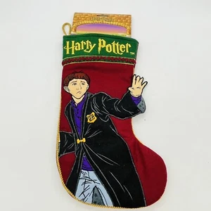 Harry Potter - Ron Weasley Felt Christmas Stocking Dress Robe Warner Enesco 2001 - Picture 1 of 7