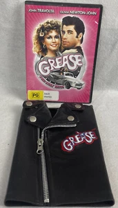 Grease DVD T Birds Black Jacket 2 Disc Limited Edition Great Condition Region 4 - Picture 1 of 5