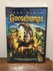 Goosebumps Jack Black RL Stine DVD New Sealed Comedy Family Film Movie Book - Picture 1 of 2