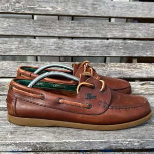 lacoste boat shoe