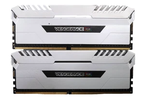 LOT 2x 8GB (16GB) Corsair Vengeance RGB CMR16GX4M2D3000C16W PC4-24000 DIMM RAM - Picture 1 of 2