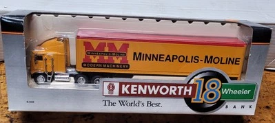 SpecCast Kenworth K100E Minneapolis Moline Tractor Trailer 1:64 Liberty Classics - Image 1 of 4