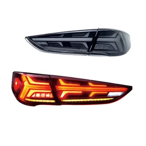 Conjunto de luz trasera de humo luz trasera para Hyundai Sonata 9th 2018-2020 lámpara trasera - Imagen 1 de 12