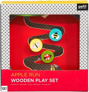 Petit Collage Apple Run Wooden Playset - Picture 1 of 5