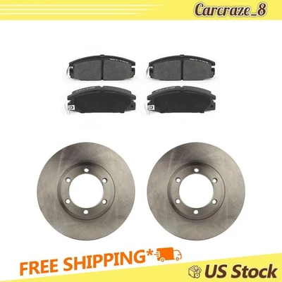 Kit Pastillas Freno Delanteras y Rotores Honda Passport 2.6L 1994 1995 Foto 1 de 4