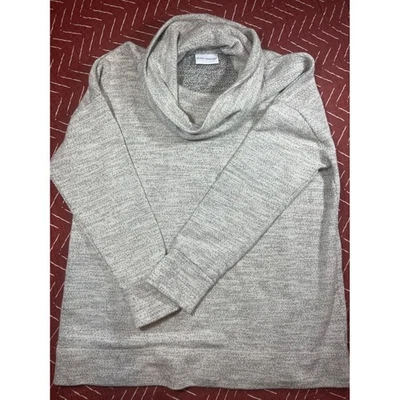 Женская толстовка Pure Energy серая мраморная с воротником-хомутом туника размер средний - Изображение 1 из 4