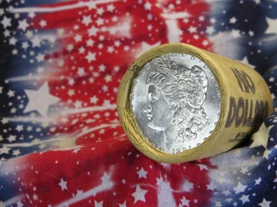 ROLLO DE 20 DÓLARES MORGAN DE PLATA 1884 EXTREMO / EXTREMO CC BU538 Foto 1 de 4