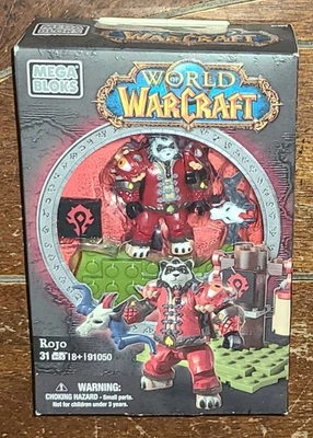 Mega Bloks (2012) WORLD OF WARCRAFT: 31 piezas. Juego de construcción ROJO #91050 Foto 1 de 4