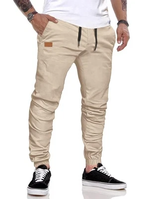 Meilicloth Pantalon Jogging Homme Décontracté Sport Casual Taille Elastique - Photo 1/4