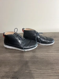 UGG Freamon Impermeable Chukka Botas de Cuero al Tobillo Negras para Hombres 11 Ligeras - Imagen 1 de 13