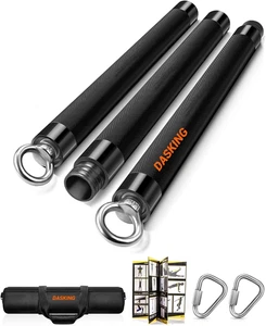 DASKING Kit De Barra De Bandas De Resistencia, Barra De Pilates Desmontable 2/3 - Imagen 1 de 12