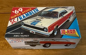 JO-HAN - 1969 Super Stock AMC/HURST Rambler 1/25 Scale Plastic Model Kit - Picture 1 of 5