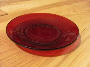 Platillo Anchor Hocking solo R1700 Royal Ruby 6-1/8" H (CH-RB9) - Imagen 1 de 4