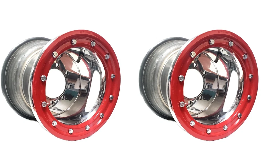 Задние колеса Banshee 350 Warrior Beadlock 8x8 3+5 4/115 Alba Racing PR - Изображение 1 из 4