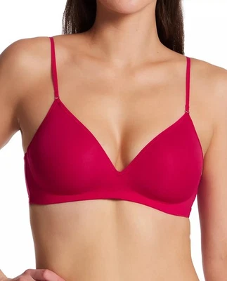 Sujetador Micro Inalámbrico On Gossamer Next to Nothing 34B Rojo Caliente para Mujer - Nuevo con Etiquetas Foto 1 de 3