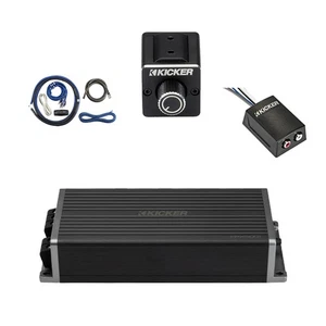 Kicker KPX500.1 750W Mono Amplifier w/Kit, Dual Bass Remote, Stereo Converter - Picture 1 of 5