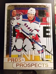 2024-25 UPPER DECK EXTENDED SERIES ALEXIS LAFRENIERE GOLD PROS & PROSPECTS#PP-38 - Picture 1 of 2
