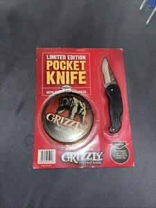 Limited Edition Grizzly Pocket Knife Very Rare Unopened - Picture 1 of 2