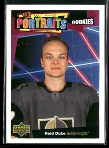 2020-21 Upper Deck - Ud Portraits Rookies Reid Duke #P-64 (RC) - Picture 1 of 2