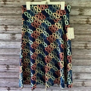 LulaRoe Women's Azure Skirt Size L A-LIne Pull-On NWT - Picture 1 of 7