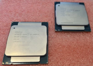 Matched Pair Intel Xeon E5-2680 v3 12-Core 2.5Ghz Processor CPU LGA2011-3 SR1XP - Afbeelding 1 van 1