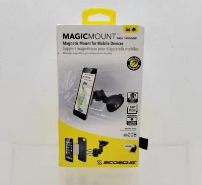 1-SCOSCHE MAGICMOUNT DASH / WINDOW  POWERFUL MEGNETIC MOUNT FOR MOBILE DEVICES - Image 1 of 2