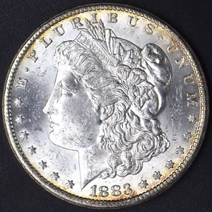 1883-CC Morgan Silver Dollar Carson City $1 - COINGIANTS - - Picture 1 of 2