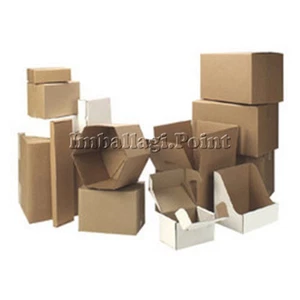 10 pezzi SCATOLE DI CARTONE imballaggio spedizioni 15x10x8cm fustellata avana - Imagen 1 de 1