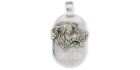 Irish Wolfhound Pendant Jewelry Sterling Silver Handmade Dog Pendant IW-DT