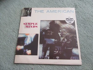 SIMPLE MINDS The American/League Of Nations. Vinyl 12" Single. Virgin (1981) EX - Picture 1 of 3