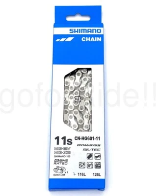 Shimano SLX 5800 CN-HG601-11 Super Narrow Bike Chain 11-Speed w/ Quick Link - Image 1 of 4