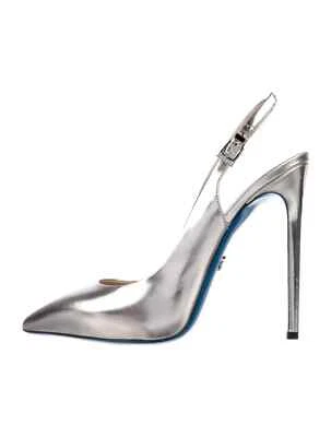 Zapatos de salón LORIBLU de cuero dorado talla 7 IT 37 buen estado usados Foto 1 de 4