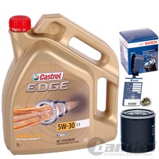 Bosch oil filter 0986452028+castrol 5w30 for TOYOTA AVENSIS T22 25 COROLLA E9-E12
