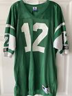 Vintage 90s Champion Joe Namath #12  New York Jets NFL Football Jersey Size 48 L