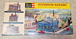 Vintage 1960er Revell Ho Scale Superior Bäckerei. Kit. Nos versiegelt - Bild 1 von 2