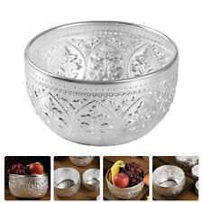  Thai Bowl Tin Oil Container Beauty Tool Decorative Carved Water Bowls