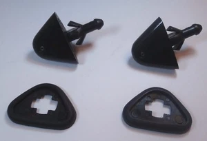 WINDSHIELD WASHER NOZZLES SET OF 2 MADE IN DENMARK VOLKSWAGEN VANAGON 1980-1991 - Picture 1 of 4