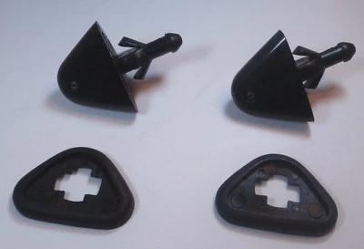 WINDSHIELD WASHER NOZZLES SET (2 PACK) VOLKSWAGEN T2 BUS 1968-79 Vanagon 1980-91 - Image 1 of 4